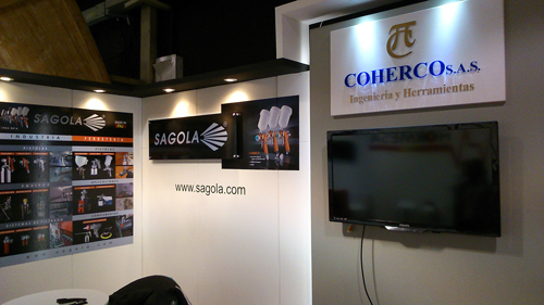 SAGOLA importer exhibits at XXX International Fair of BOGOTÁ