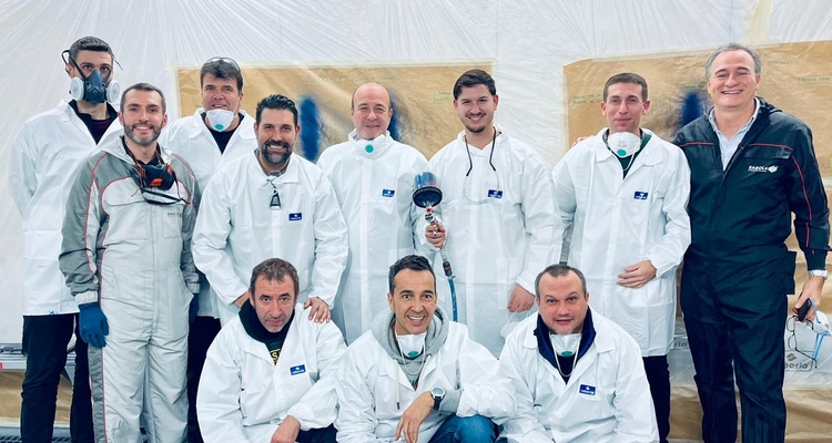 Sagola strengthens its commitment to bodyshop training with a technical session in Barcelona